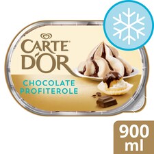 Carte D'or Geletaria Chocolate Profiterole 900Ml