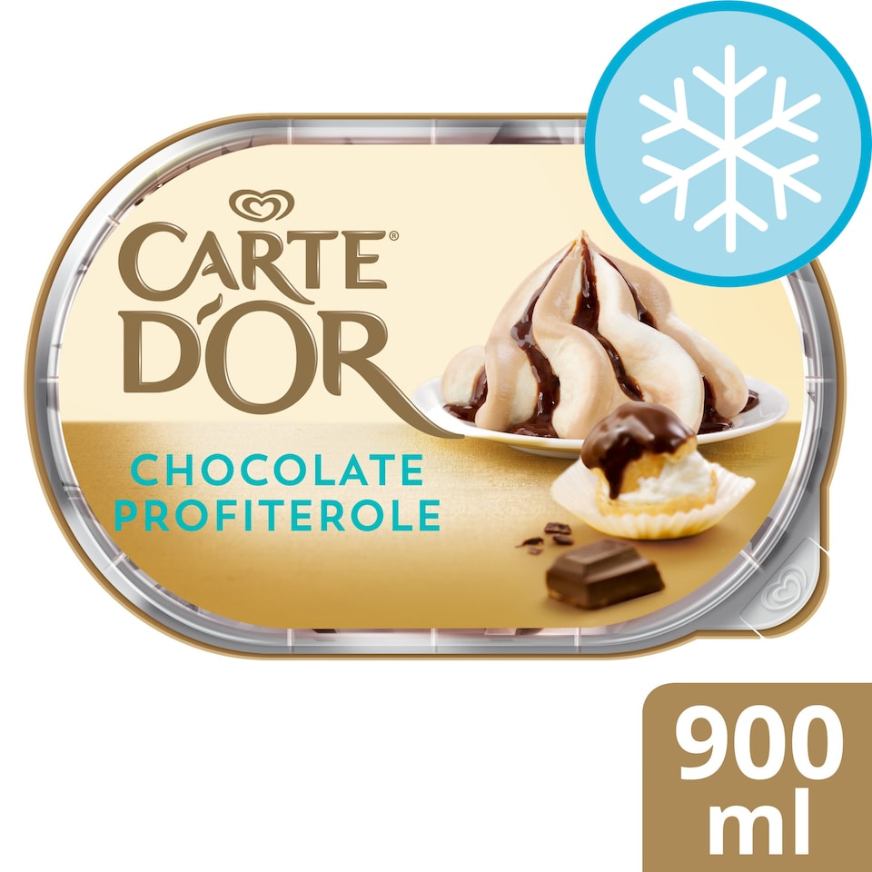 Carte D'or Geletaria Chocolate Profiterole 900Ml