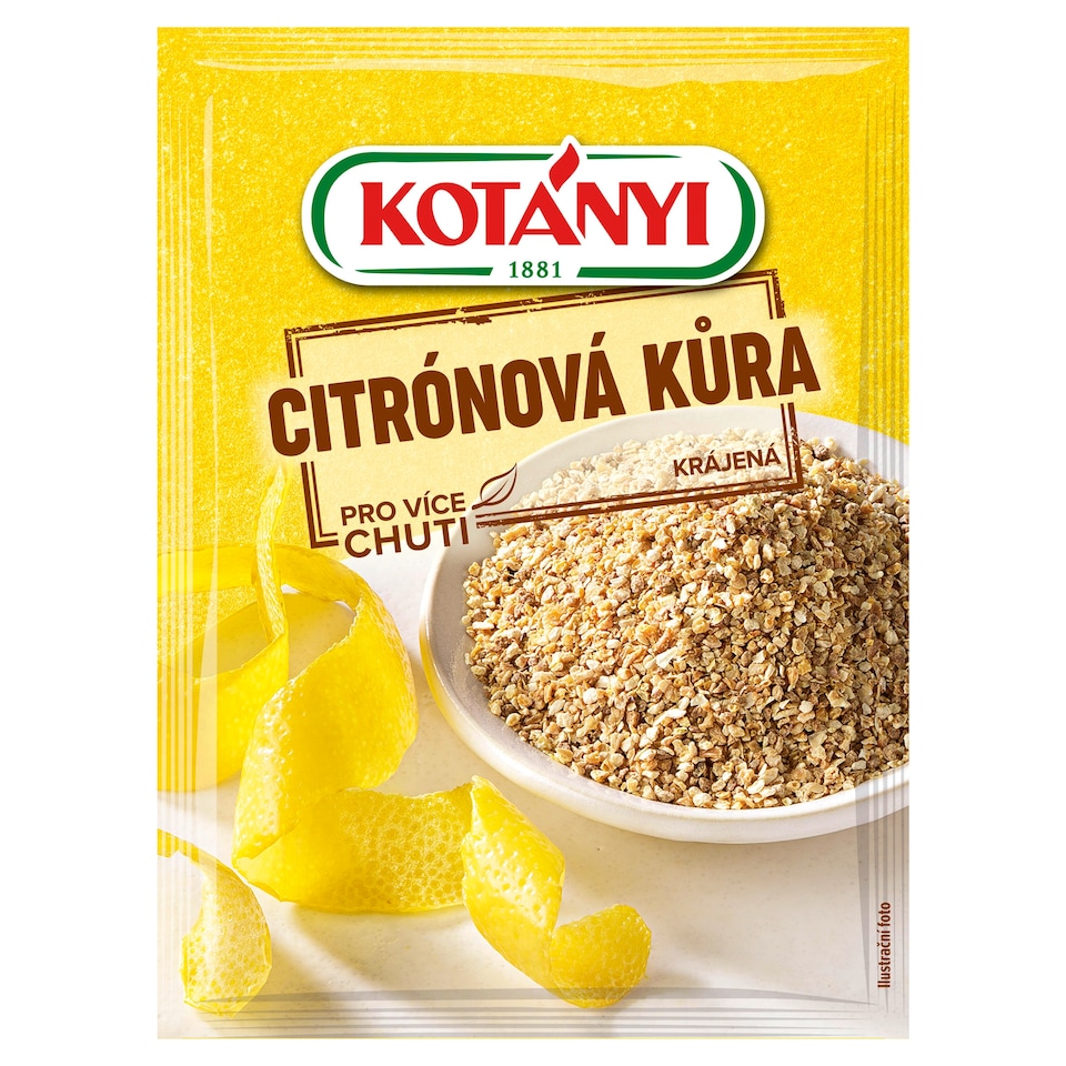 Kotányi Dessert Citrónová kůra 14g