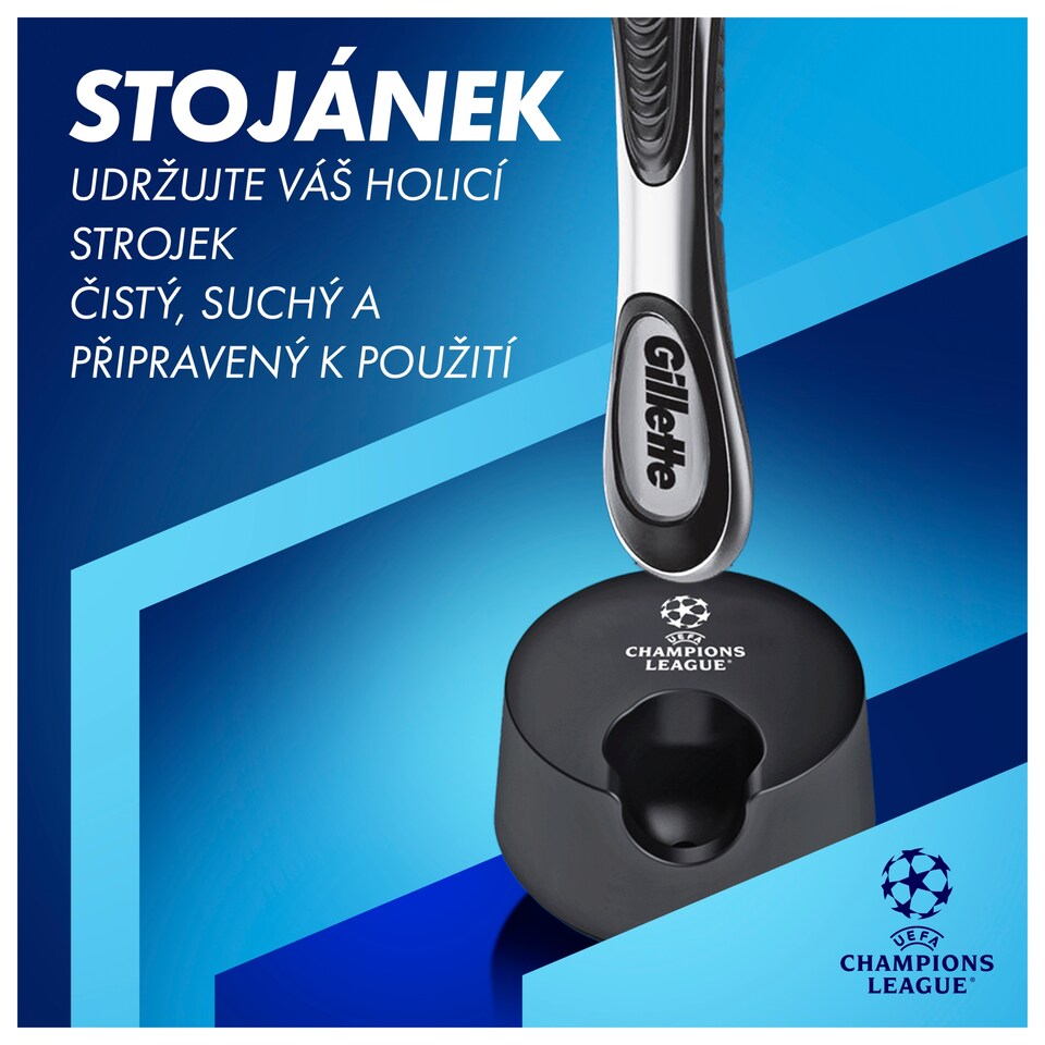 Obrázek 1 pro produkt UEFA Champions League Special Edition Gillette ProGlide Pánský Holicí Strojek