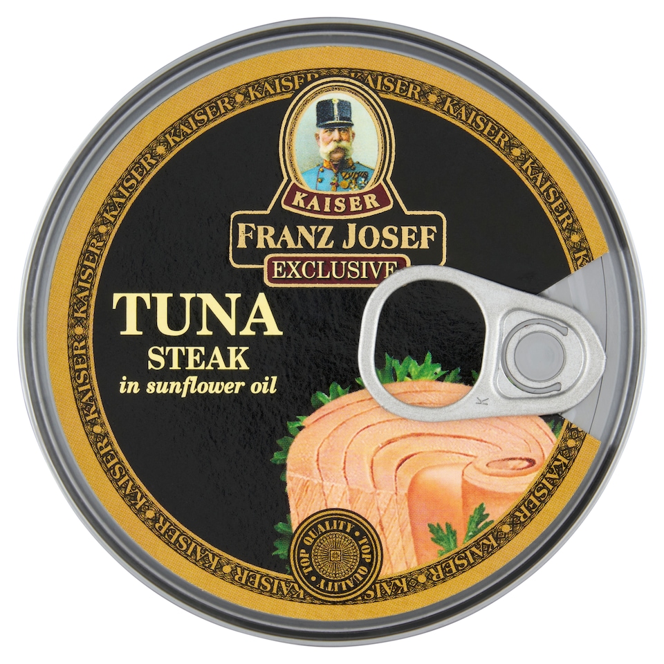 obrázok 1 z Franz Josef Kaiser Exclusive Tuniak steak v slnečnicovom oleji 170 g