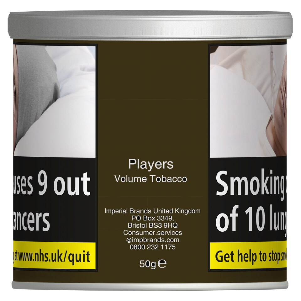 Players Volume Tobacco 50G