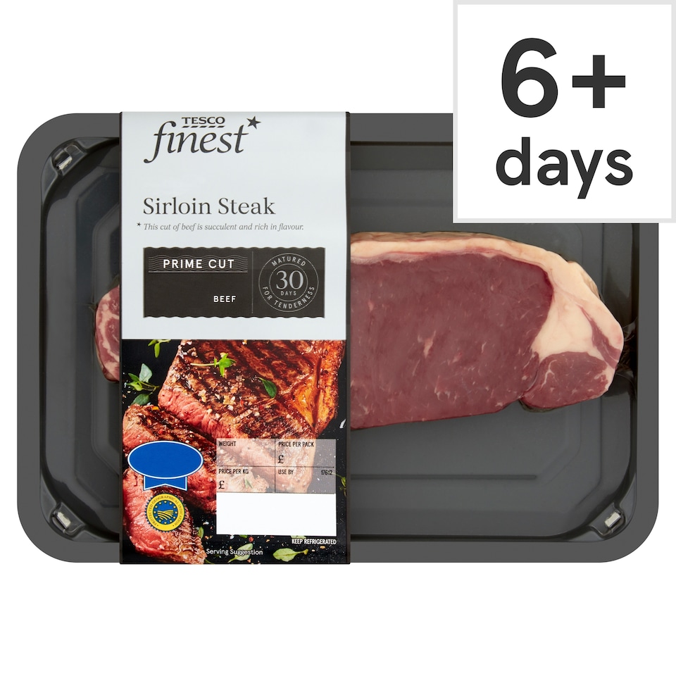 Tesco Finest Sirloin Steak 227G