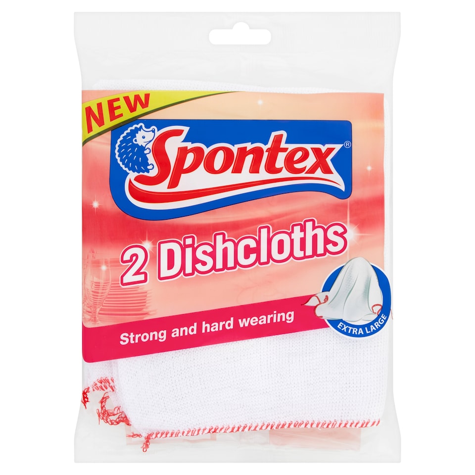 Spontex Dish Cloths 2 Pack ..