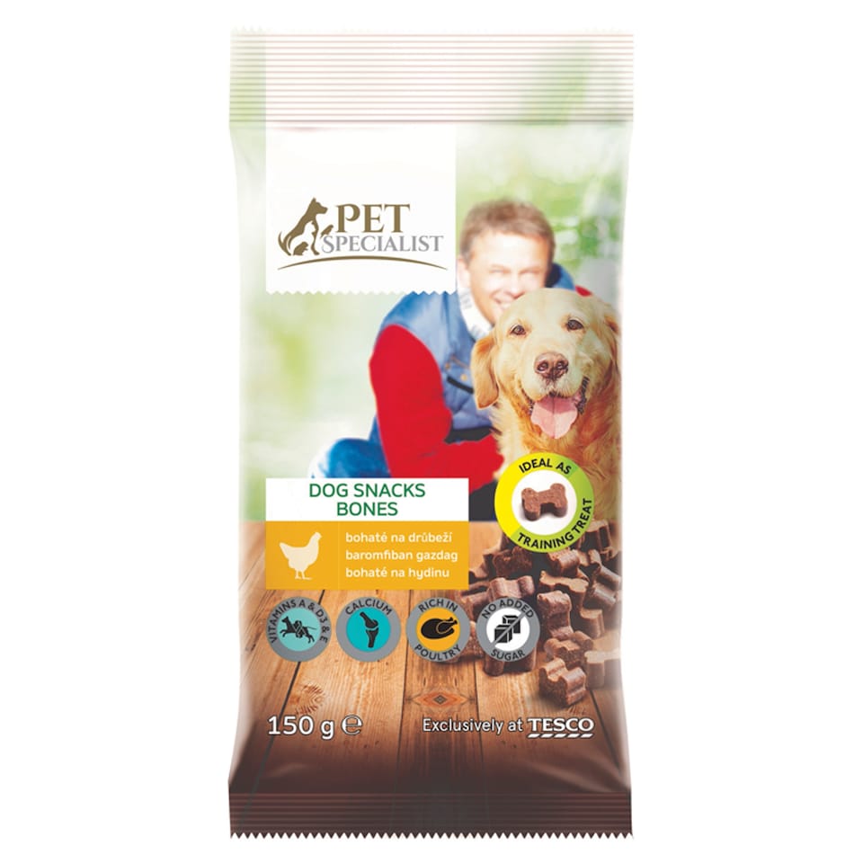 Tesco Pet Specialist Žuvacia pochúťka bohatá na hydinu 150 g