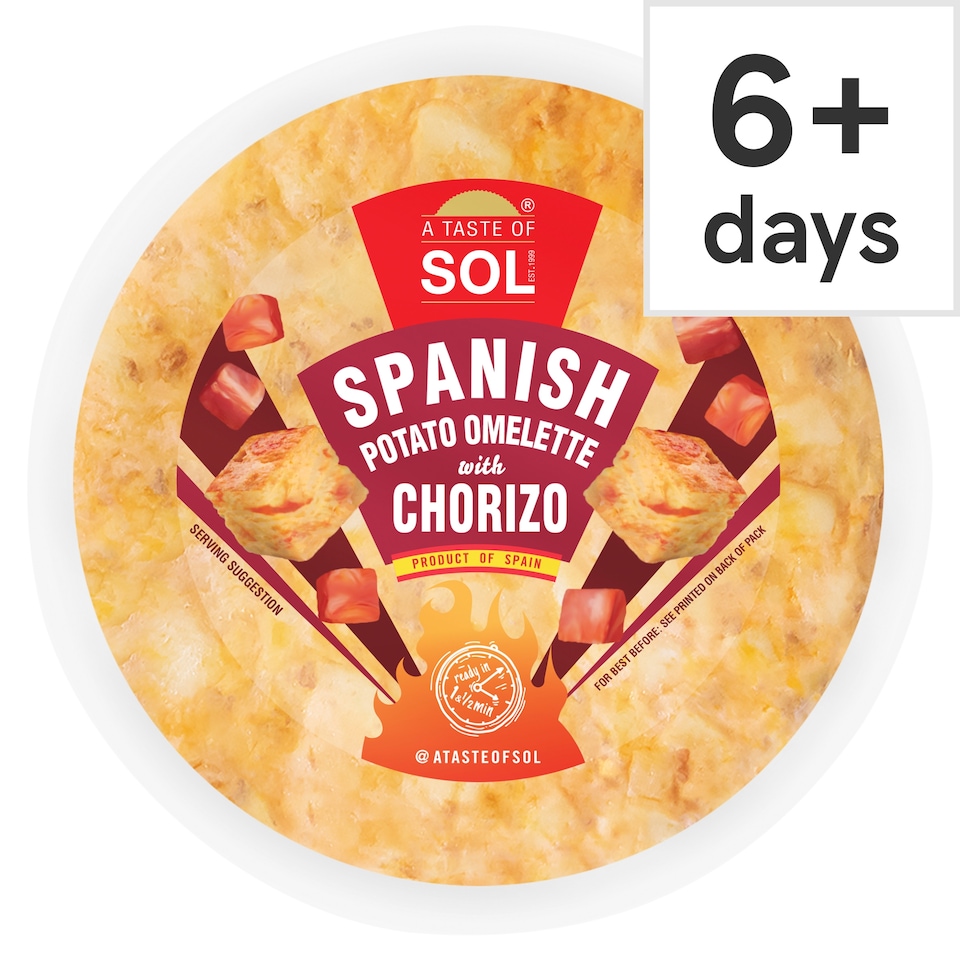 A TASTE OF SOL SPANISH POTATO OMELETTE WITH CHORIZO 200g