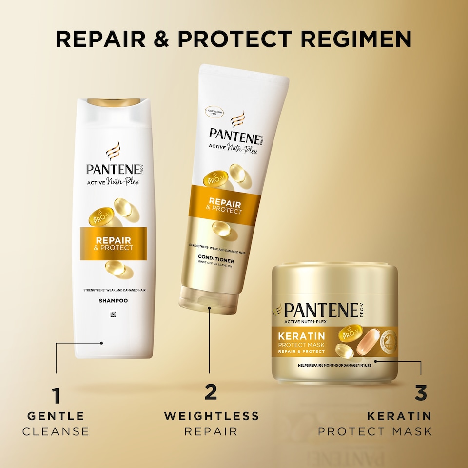 image 1 of Pantene Active Nutri Plex Repair & Protect Shampoo 750ml