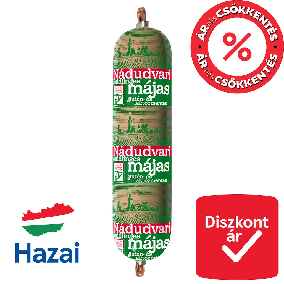Nádudvari glutén- és laktózmentes snidlinges sertés májas 110 g