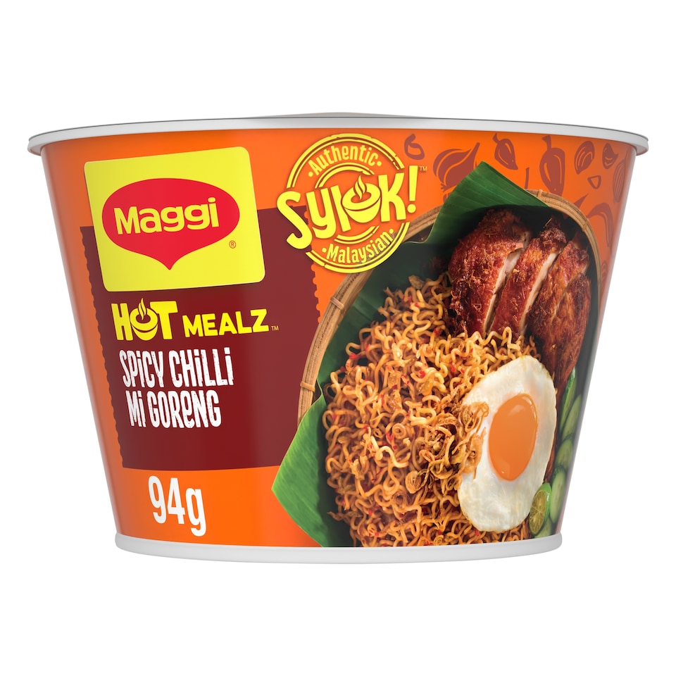 Maggi Hot Mealz Spicy Chilli Mi Goreng Flavour Noodles 94g