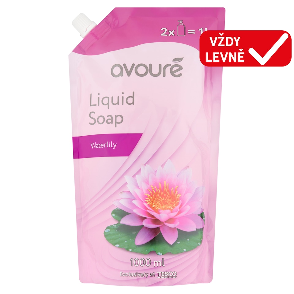 Avouré Liquid Soap Waterlily 1000ml