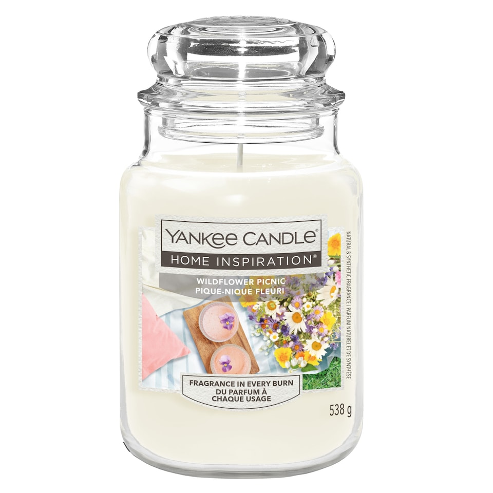 image 1 of Yankee Candle Home Inspiration Wildflower Picnic Large Jar 538g