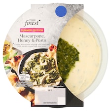 Tesco Finest Mascarpone, Honey & Pesto Dip 160g