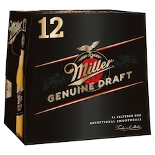 Miller Genuine Draft Beer 12X330ml