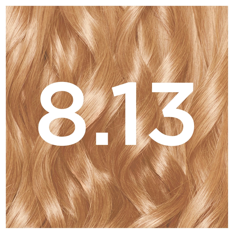 image 1 of Garnier Nutrisse 8.13 Natural Medium Beige Blonde Permanent Hair Dye