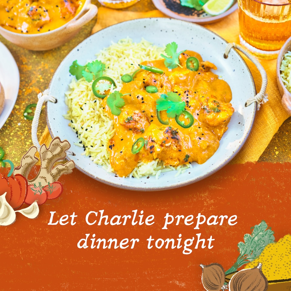 image 1 of Charlie Bigham's Chicken Tikka & Rice 805G