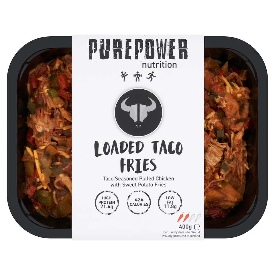 Purepower Loaded Taco Fries 400G