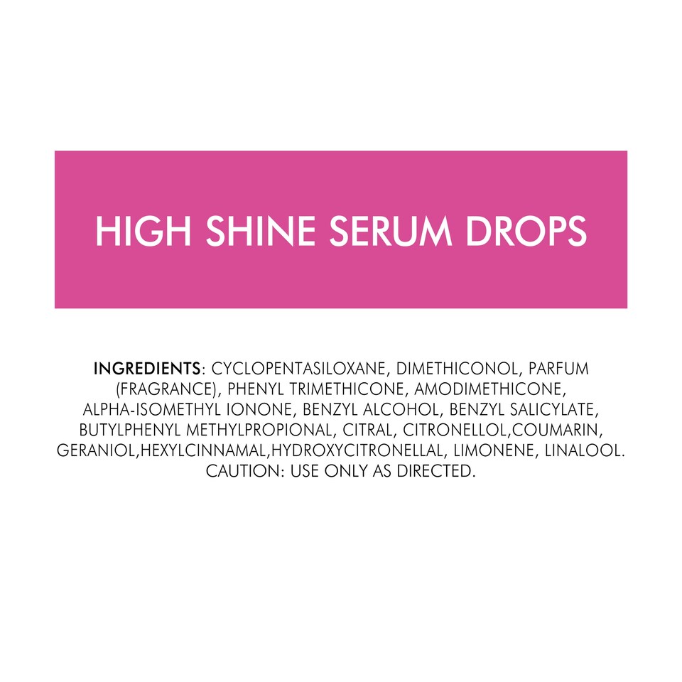 image 1 of Toni And Guy Glamour Serum Drops 30Ml