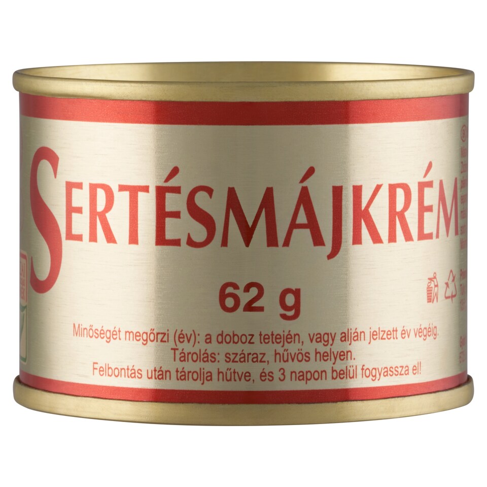 Sertésmájkrém 62 g