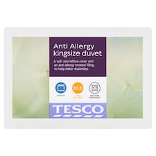 Tesco Anti Allergy 10.5 Tog Duvet King