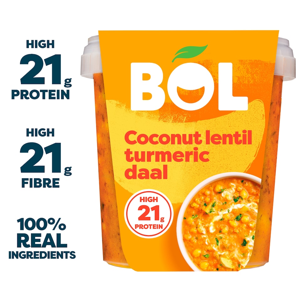 image 1 of BOL Coconut Turmeric Lentil Daal Power Pot 450g