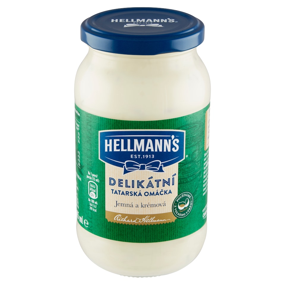 Hellmann's Tatarská omáčka delikátní 405ml