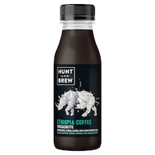 Hunt and Brew Ethiopia Black Coffee Yirgacheffe 330ml