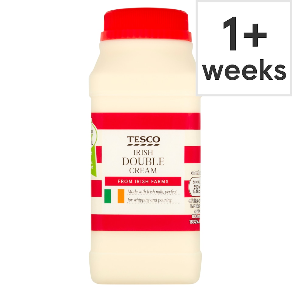 Tesco Double Cream 250Ml