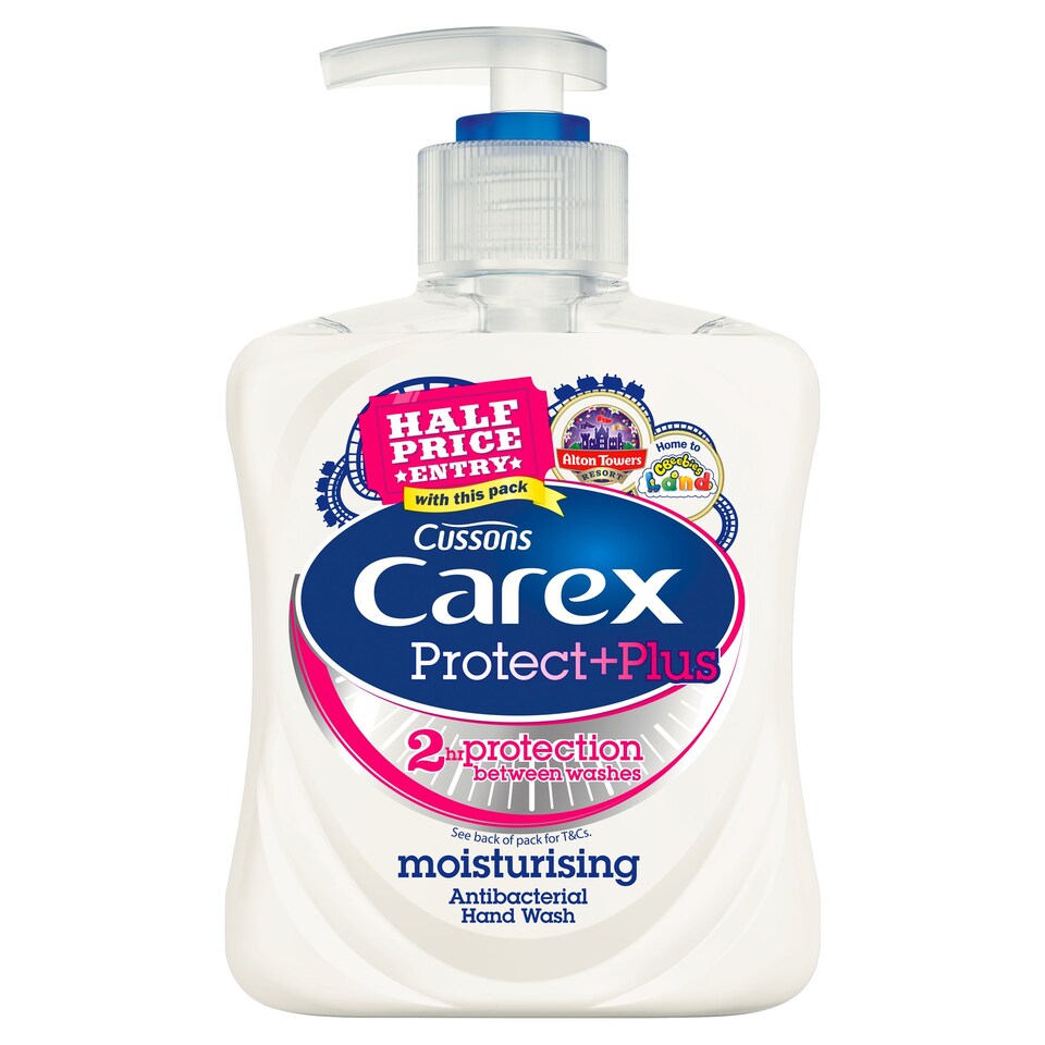 Carex Protect Plus Moisturising Handwash 250Ml