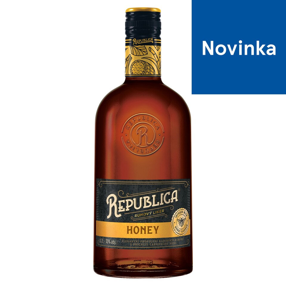 Božkov Republica Honey 30% 0.7 L