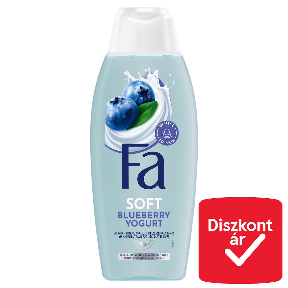Fa Soft Blueberry Yoghurt Blueberry Scent Shower Cream 400 ml