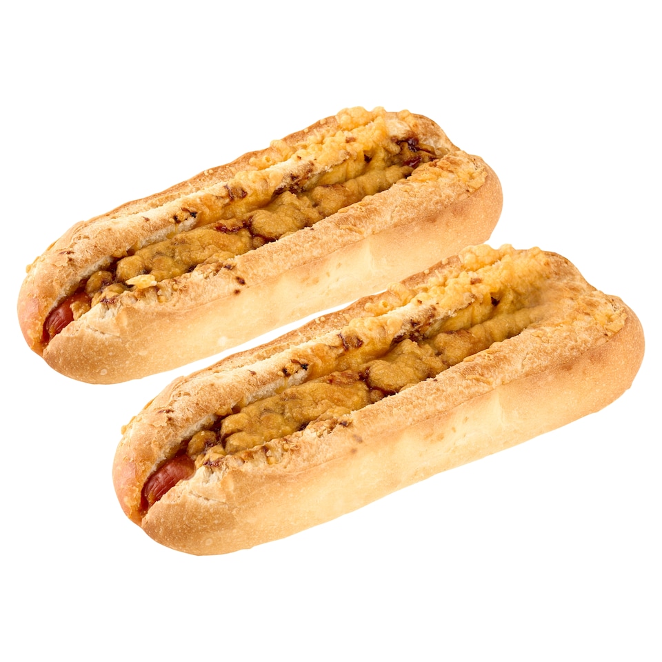 image 1 of Tesco Baguette with Sausage BBG Sauce and Cheddar 115 g