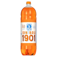 IRN-BRU 1901 SPARKLING FLAVOURED SOFT DRINK 2L