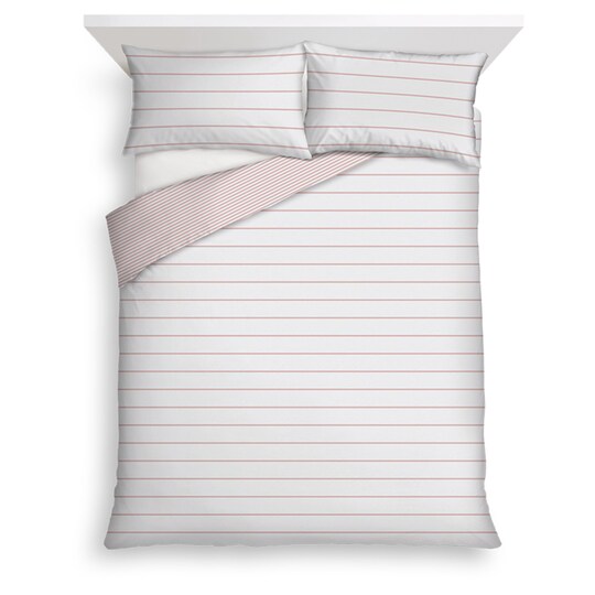 Tesco Pink Jersey Bedset Double Tesco Groceries