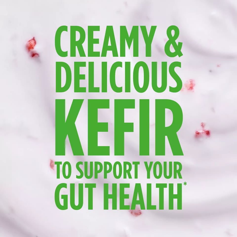 image 1 of Activia Gut Health Kefir - Strawberry & Raspberry 2 x 150g