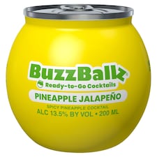 BuzzBallz Pineapple Jalapeno Ready to Go Cocktails 200ml