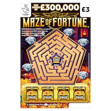 MAZE OF FORTUNE Scratchcard
