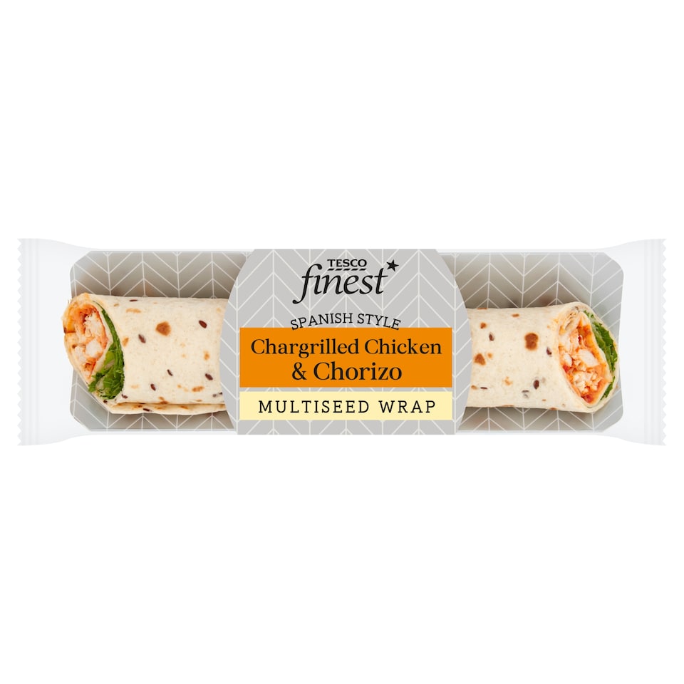 Tesco Finest Chicken, Chorizo & Manchego Wrap