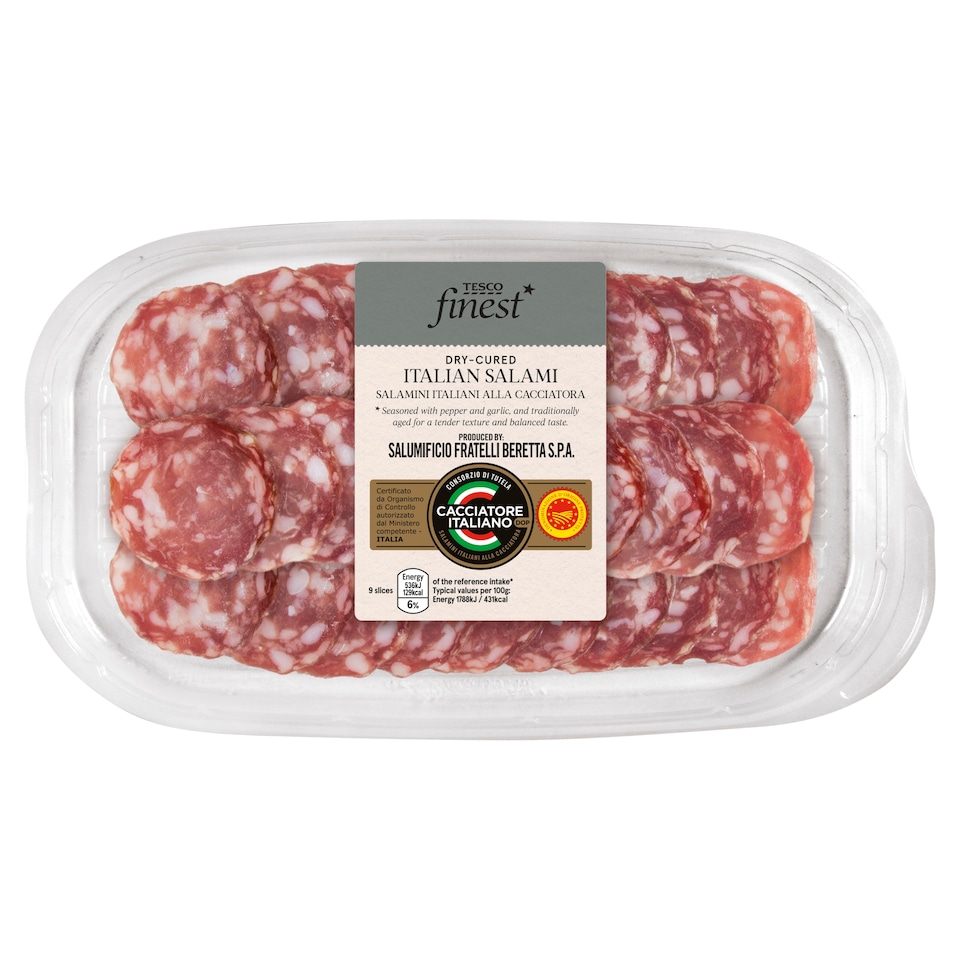 Tesco Finest Salami Cacciatore PDO 90g