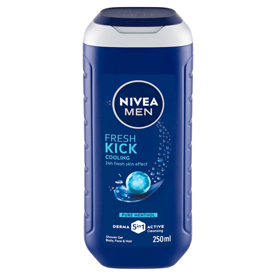 obrázok 1 z Nivea Men Fresh Kick 5 v 1 Sprchovací gél 250 ml