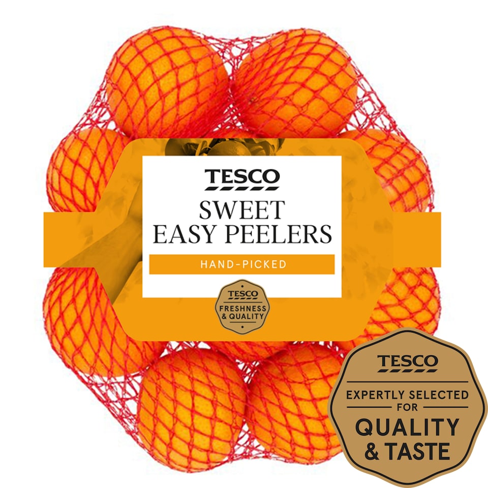 image 1 of Tesco Sweet Easy Peelers 600g