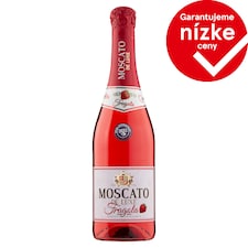 Moscato De Luxe Fragola miešaný alkoholický nápoj sýtený 0,75 l