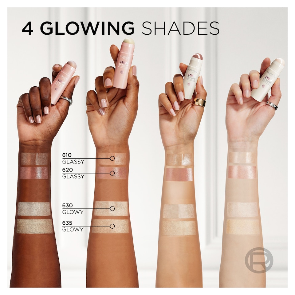 image 1 of L'Oréal Paris Lumi Les Glass Sticks Highlighter, 610 Pearl Eclat, 5g