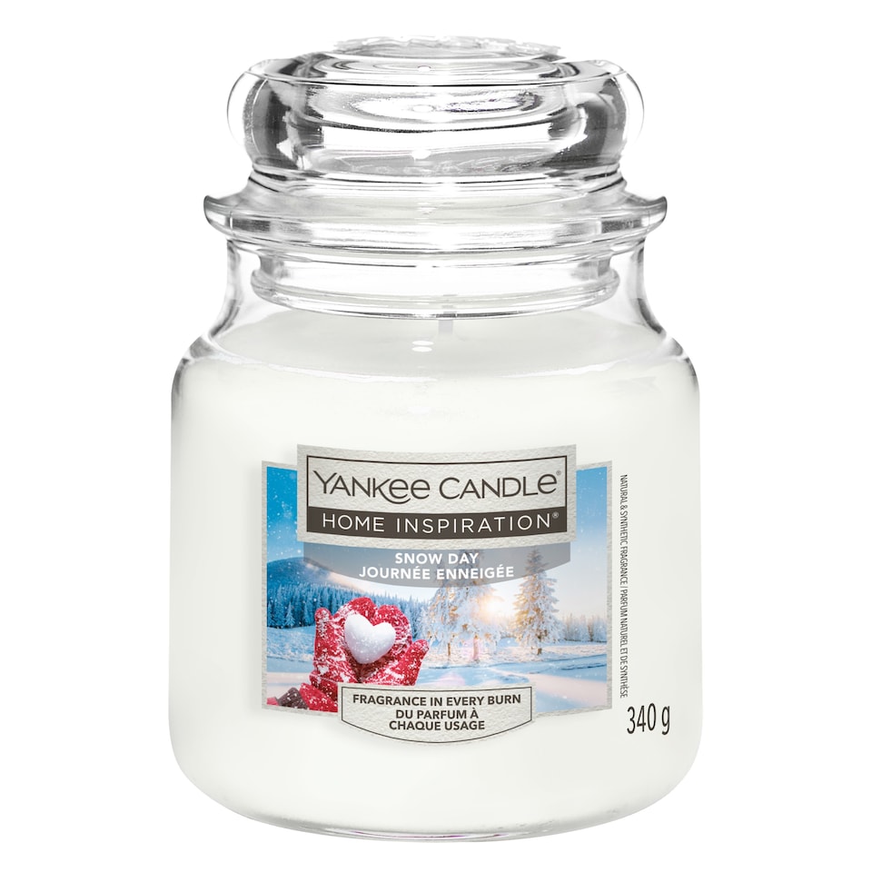 image 1 of Yankee HI Candle Snow Day Medium Jar 340g