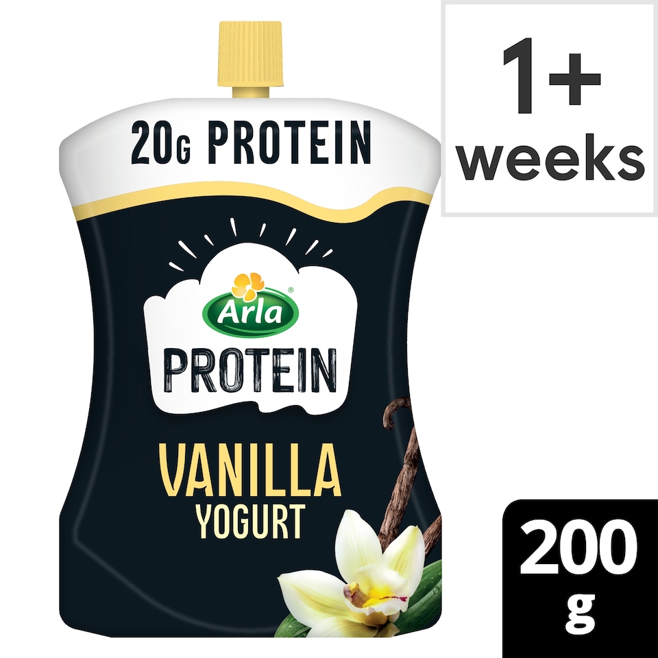 image 1 of Arla Protein Vanilla Yogurt Pouch 200g
