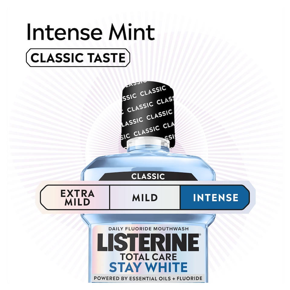 image 1 of Listerine Total Care Stay White Arctic Mint Mouthwash 500ml