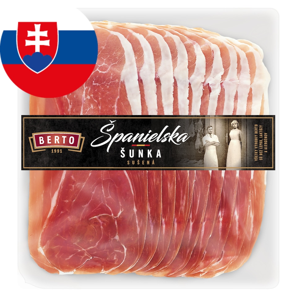 Berto Španielska šunka sušená 80 g