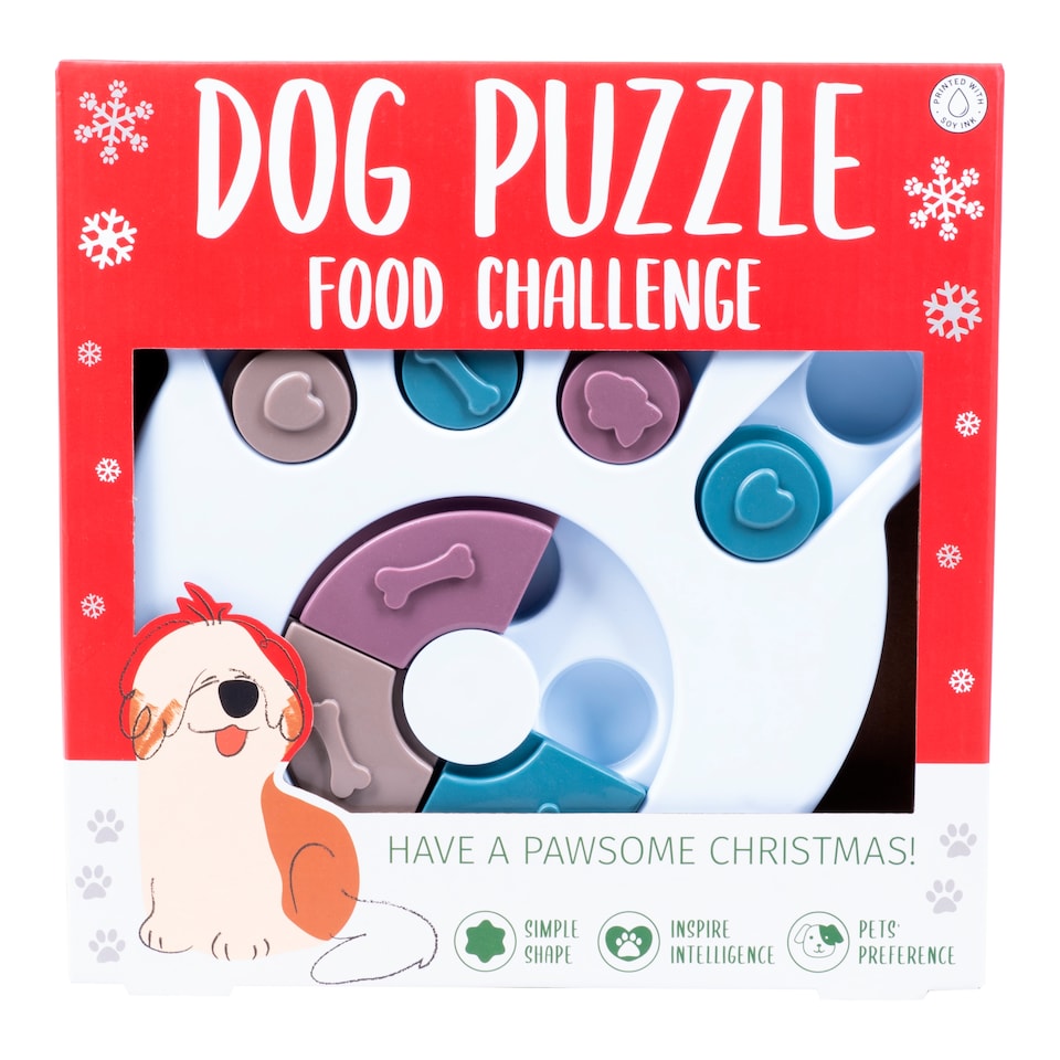 Fizz Creations Dog Puzzle Food Challenge Game