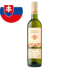 Slovenské Vinice Rulandské šedé slovenské akostné odrodové biele suché víno 0,75 l