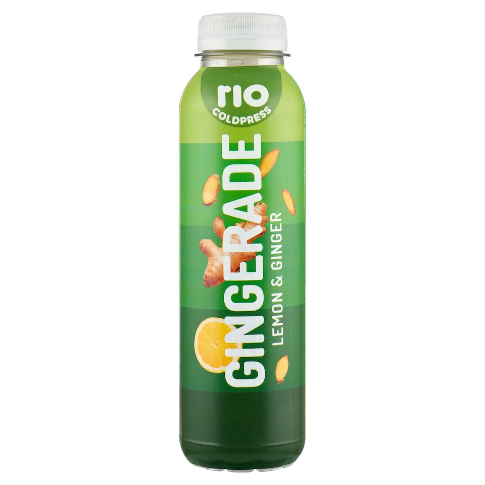 RIO Gingerade szénsavmentes gyümölcsital közvetlenül hidegen préselt citromléből 400 ml  1. kép