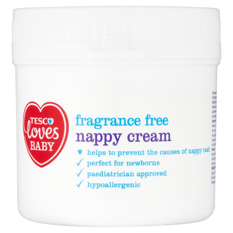 Tesco Loves Baby And Toddler Nappy Cream 150G